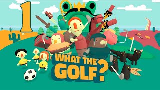 Прохождение WHAT THE GOLF Серия 1 "Безумный гольф начинается"