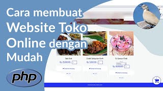 Cara membuat website toko online dengan mudah berbasis PHP dengan menggunakan WhatsUpShop
