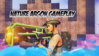 Fortnite -  NATURE ARGON SAVE THE WORLD GAMEPLAY!!