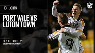 Port Vale v Luton