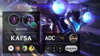 Kai'Sa ADC vs Miss Fortune - KR Master Patch 10.1