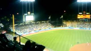 TRIBUTE TO RICK MONDAY WHO IS AT EVERY DODGERS GAME 9 14 09