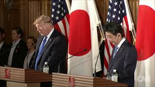 Shinzo Abe, Donald Trump hold joint press conference (full)