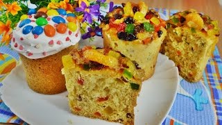 Влажный кулич в мультиварке