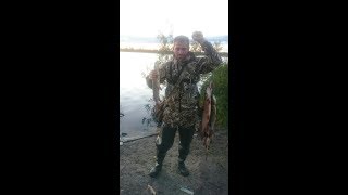 рыбалка на границе Янао и Хмао,попали на раздачу щуки)))