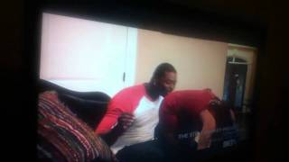 Girl farts in her husband's  mouth