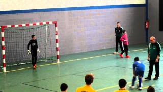 FRANCHEVELLE - Séance de pénalty au tournoi U13 d'HERICOURT