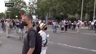 LIVE: COVID-19 sceptics hold demonstration in Berlin