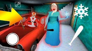 ДЕЛАЮ КОНЦОВКУ ПРОТИВ ЭЛЬЗА ГРЕННИ И ГРЕНДПА - Playing Granny Elsa Mod 2