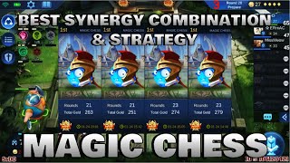 BEST SYNERGY COMBINATION & STRATEGY - MAGIC CHESS GAMEPLAY | Mobile Legends Bang Bang