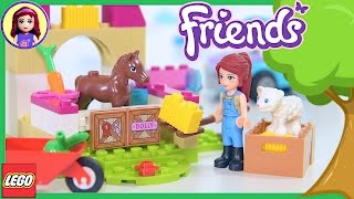Lego Friends Juniors Mia's Farm Suitcase Build Review Silly Play Kids Toys