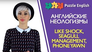 Неологизмы в английском. Like shock, Seagull management, Phone yawn и др.