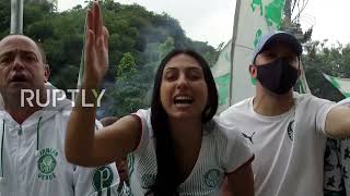 Brazil: Palmeiras fans give massive send-off as squad heads to Abu Dhabi for Club World Cup