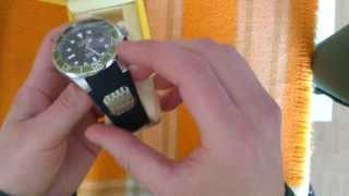 Invicta Men's 12560 Pro Diver Black Carbon Fiber Dial Black Polyurethane Watch