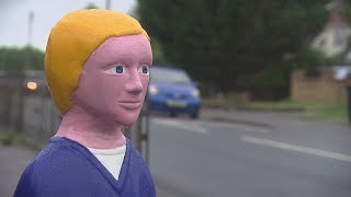 'Creepy' mannequin-style bollards cause outcry with residents