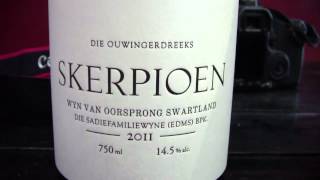Eben Sadie New Release Tasting 2012