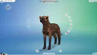 making hyena in sims 4 exotic pets in sims 4.