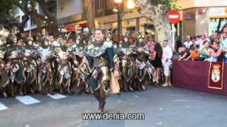 Moros y Cristianos Dénia 2011. Desfile de Gala: Filà Creuats