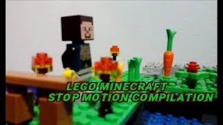 Lego Minecraft Stop Motion Compilation