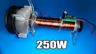 How to make 250W transformer with bolt