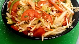 street style Tandoori salad || chatpata kuchumber salad only 100 rupees
