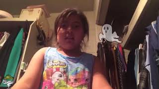 Little girl farts on camera and blames it on a ghost! Very funny!!