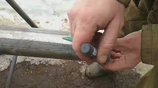 Винтовые сваи, сделай сам/Screw piles, do-it-yourself