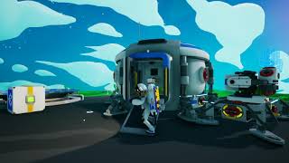 ASTRONEER - Знакомство с игрой. Малый, средний и большой принтер, платформы, ковка, крафты