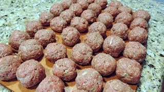 Как легко сформировать одинаковые  тефтели или  котлеты из фарша.