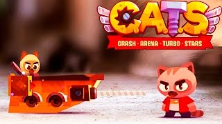 КОТИК и БОЕВЫЕ МАШИНЫ #2 ВИДЕО ДЛЯ ДЕТЕЙ про машинки cats crash arena turbo VIDEO FOR KIDS cars