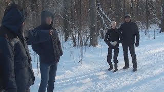 Проверка показаний подозреваемого на месте преступления