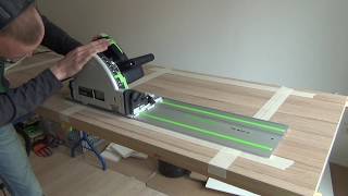 Festool Tauchsäge TS 55 RQ - Küchenarbeitsplatte aussägen