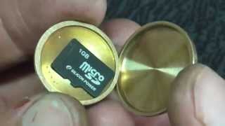 "The cache in the coin""Тайник в монете"