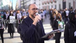 Spain: Activists rally against animal abuse in farms, slaughterhouses in Madrid