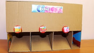 How to make a machine for chewing gum ORBIT // Как сделать АВТОМАТ для жвачек ORBIT