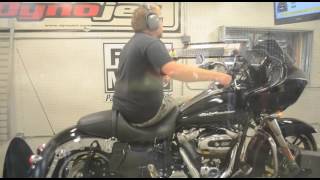 Dyno run 2017 Harley-Davidson Milwaukee Eight 8 107"