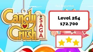 Candy Crush Saga Level 264 - No Boosters