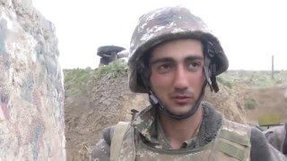 Карабах война.Армянский  солдат сбил азербайджанский вертолет.