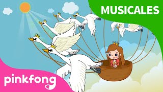 Los Cisnes Salvajes???????? | Cuentos Clásicos Musicales | Pinkfong Cuentos Infantiles