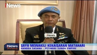 Rangga Sasana, Sekjen Sunda Empire yang Menata Pemerintahan Seluruh Bumi - iNews Prime 21/01