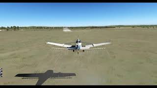 Cessna 188 AgTruck Pt. 1 of 3– Dunakeszi, Hungary (LHDK) – X-Plane 11.05 – 1080p HD