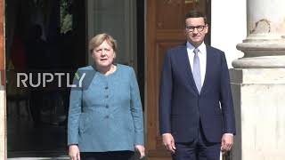 Poland: Merkel meets PM Morawiecki on final trip to the country as Chancellor