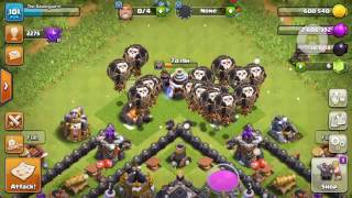 Lavaloonion Best Town Hall 9 Attack strategy *Tutorial*