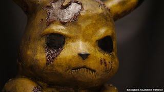 PIKACHU ZOMBIE, Lifesize Statue ; Redneck Slasher Studio