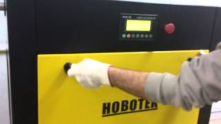 Запуск компрессора НОВОТЕК