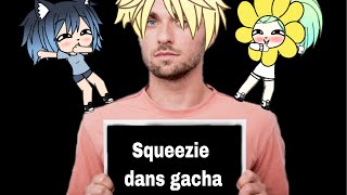 [fond vert] Squeezie dans gacha life ça tourne mal :( olala (Crédit : Pty Chaton)
