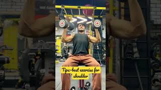 shoulder best workout #biceps #fitnessgym #fitnessgoals #workoutplan #fitness