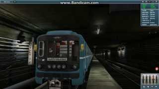 Запуск поезда в метро [Trainz Simulator 2012]