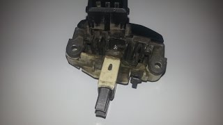 Замена щеток генеретора BMW E39/Replacement brushes generator BMW E39
