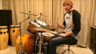 How to play Pharrell Williams - Happy on DRUMS